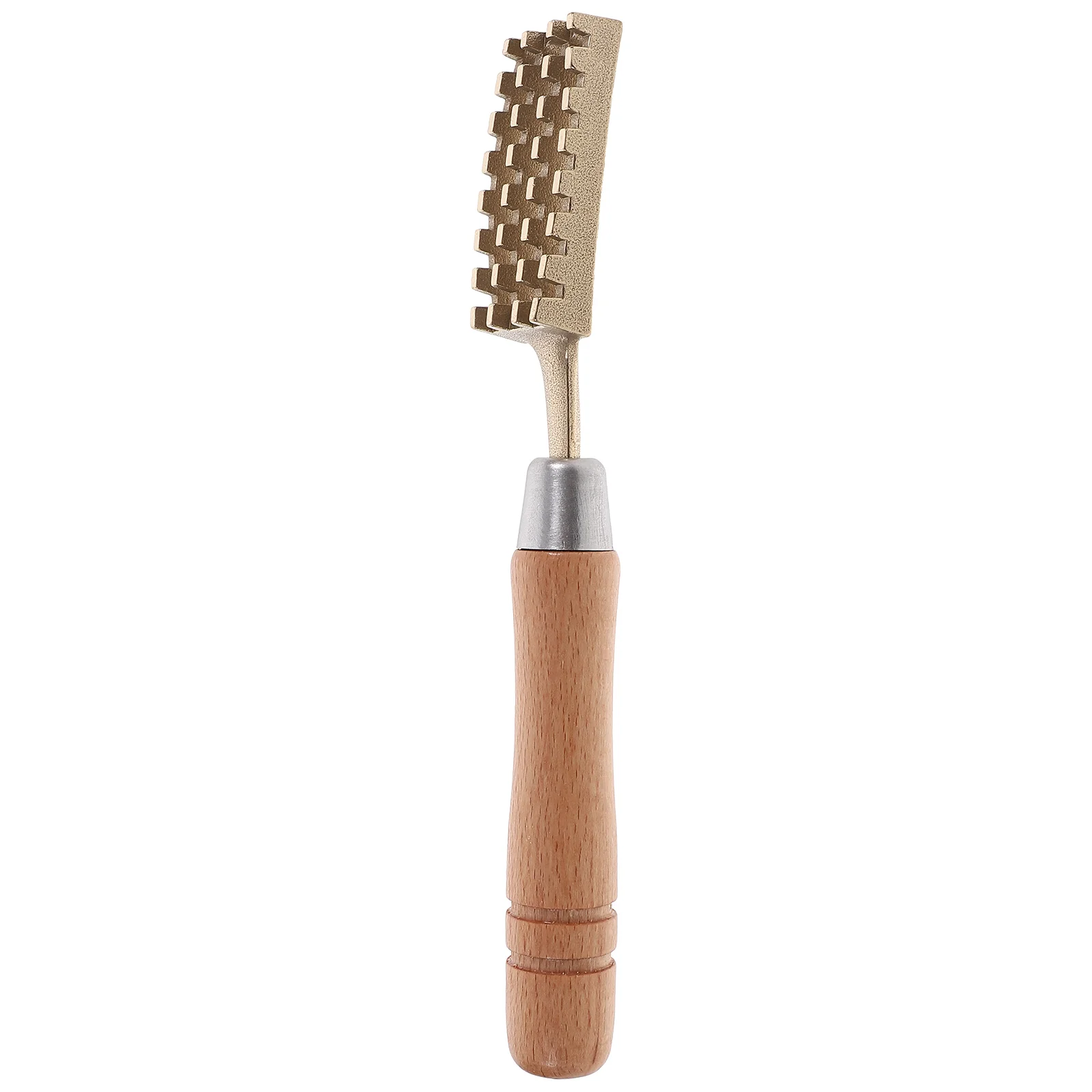 

Fish Scale Planer Seafood Remover Hand Tools Scraping Gadget Cleaning Peeler Scraper Cleaner Kitchen Wooden Handle
