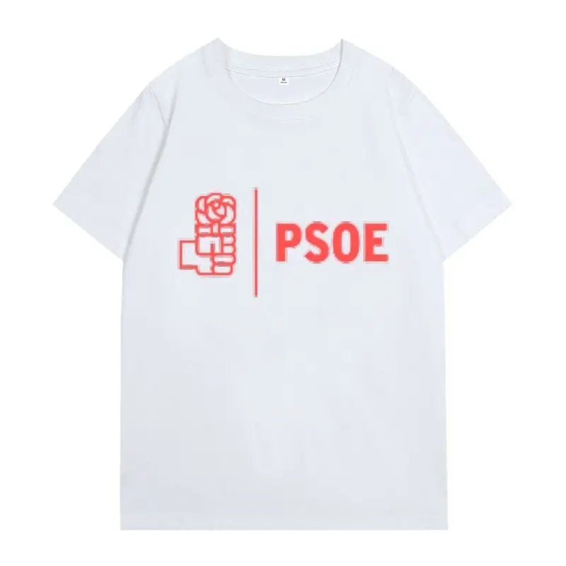 

Футболка мужская летняя с надписью «Support PSOE»