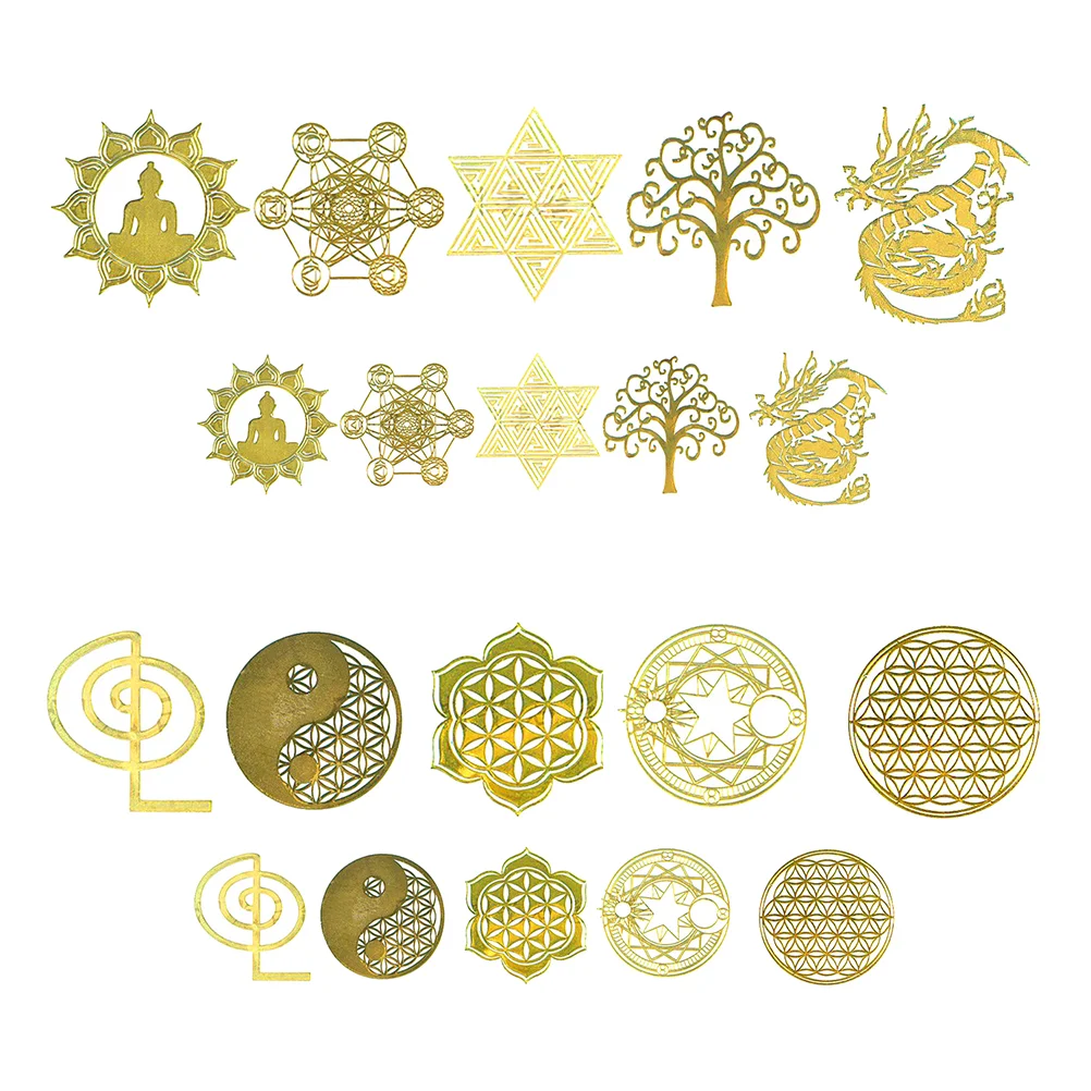 

Stickers Orgone Decals Sticker Copper Resin Pyramid Geometry Energy Metal Tower Orgonite Diy Sacred Crafts Decal Craft Filler