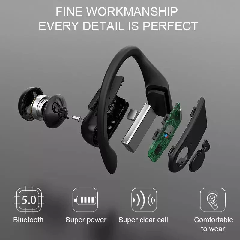 Беспроводные Bluetooth-наушники B10 TWS Спортивная гарнитура наушники-вкладыши