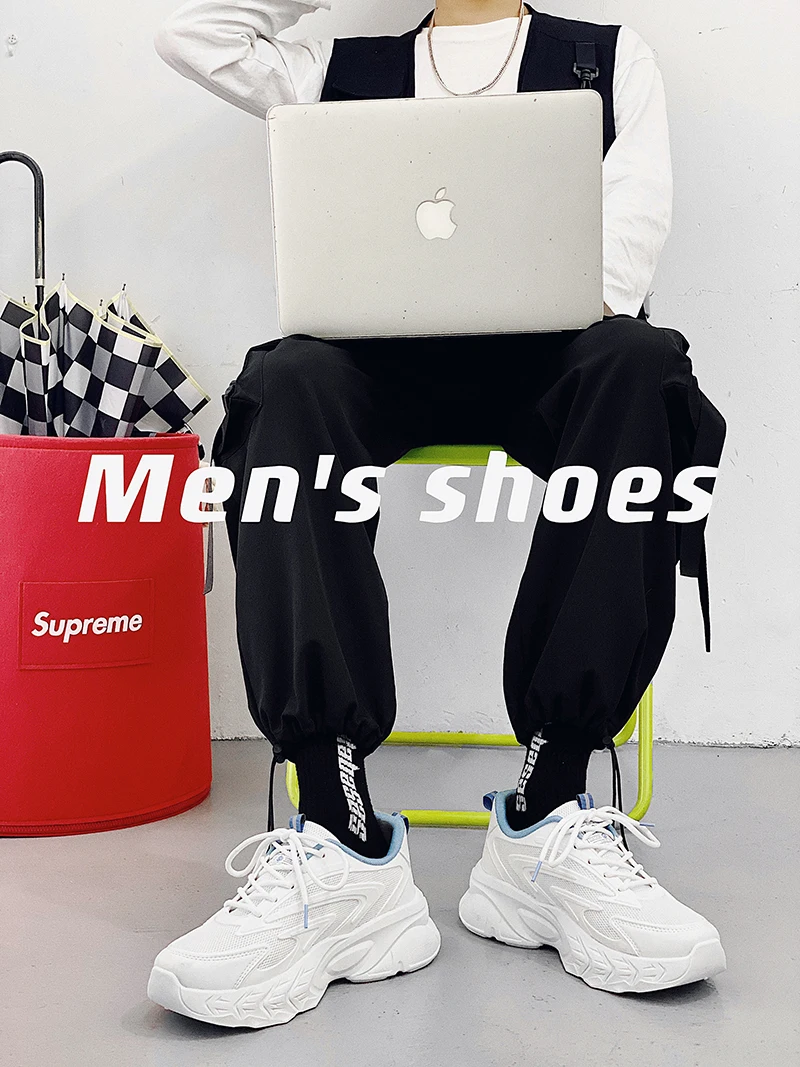 Abhoth Men's Shoes Cushioning Wear-Resistant Running Shoes Comfortable Lightweight Walking Shoes Sneakers chaussures de course