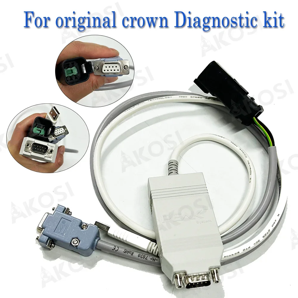 Фото Для оригинального пикового сканера Pcan-Crown IPEH-002022 для USB автомобильного сканера, полный диагностический инструмент системы №1