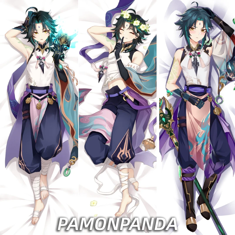 Xiao Game Genshin Impact Dakimakura обнимающая подушка для тела чехол мужчин и женщин Otaku