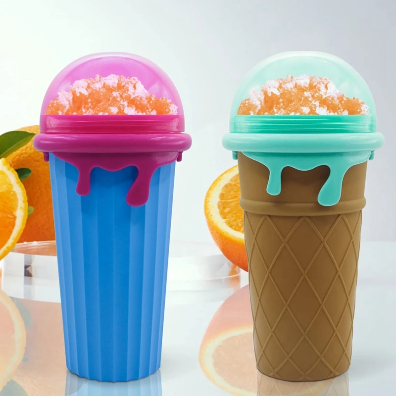 2 шт. sslushy Cup Slushy Maker модернизированная 500 мл TIK TOK Ice заморозка волшебной емкости