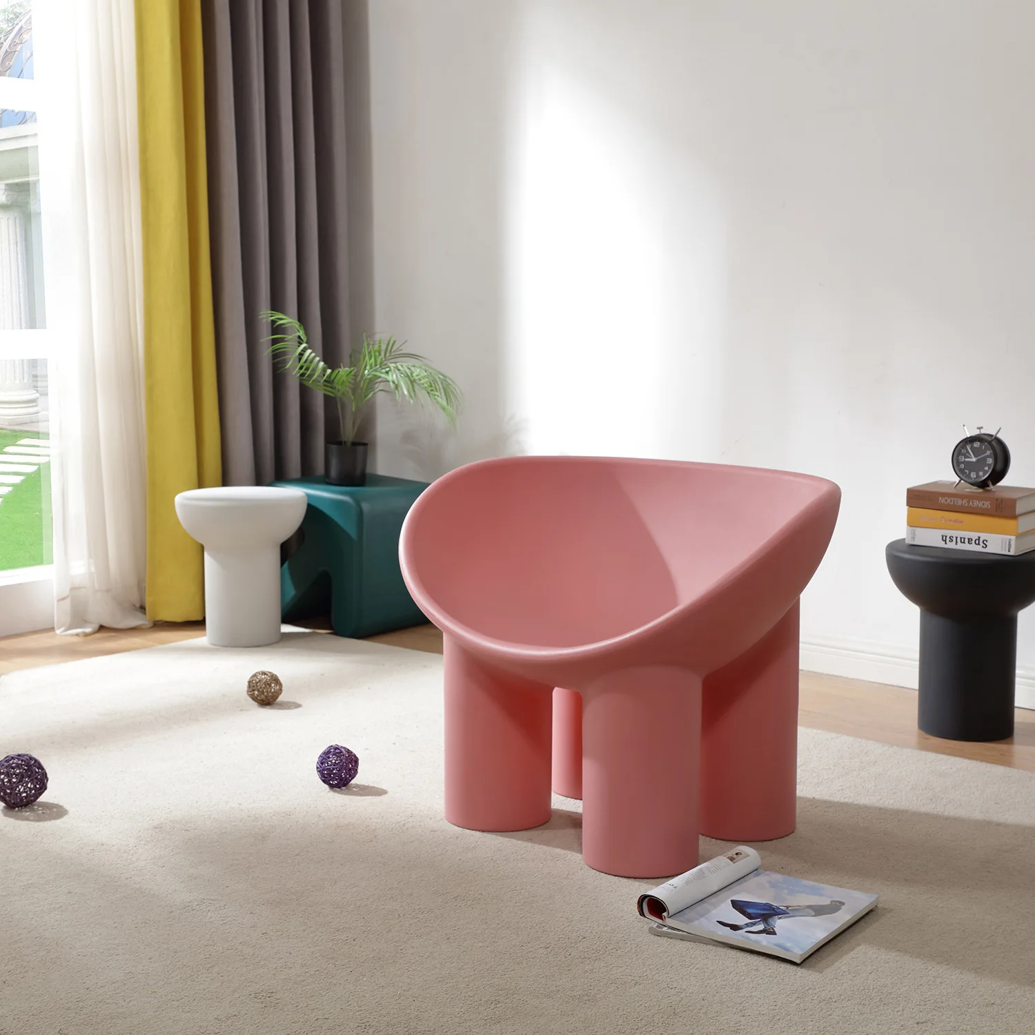 

Маленькая Скандинавская дизайнерская искусственная кожа, одноместный диван, выбор интернет-знаменитостей