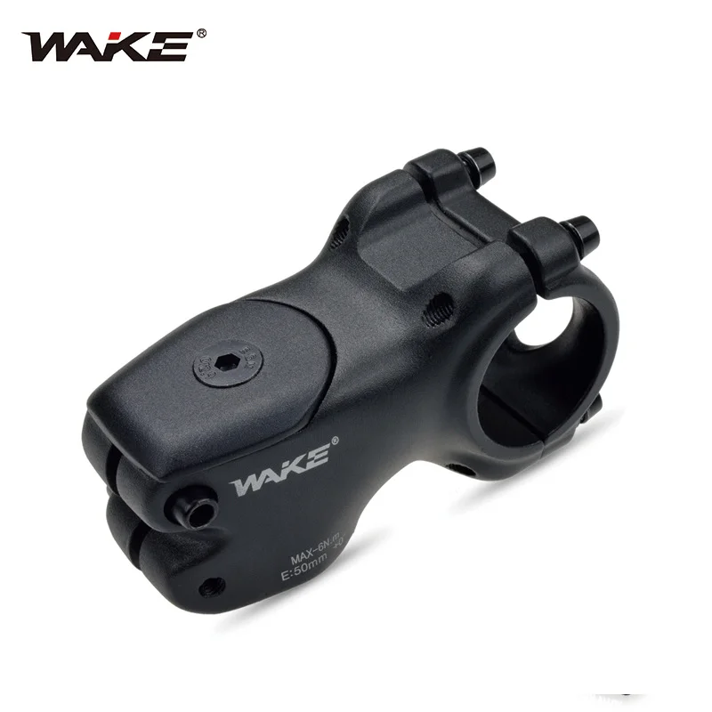 

WAKE Stem 31.8mm Aluminium Alloy Bicycle Stem High-strength CNC Machined Bike Stem MTB Mountain Road Handlebar Stem