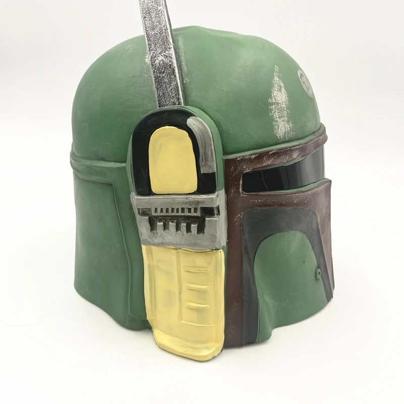 Латексный шлем для косплея Boba Fett охотник за головой солдат детей и взрослых маска