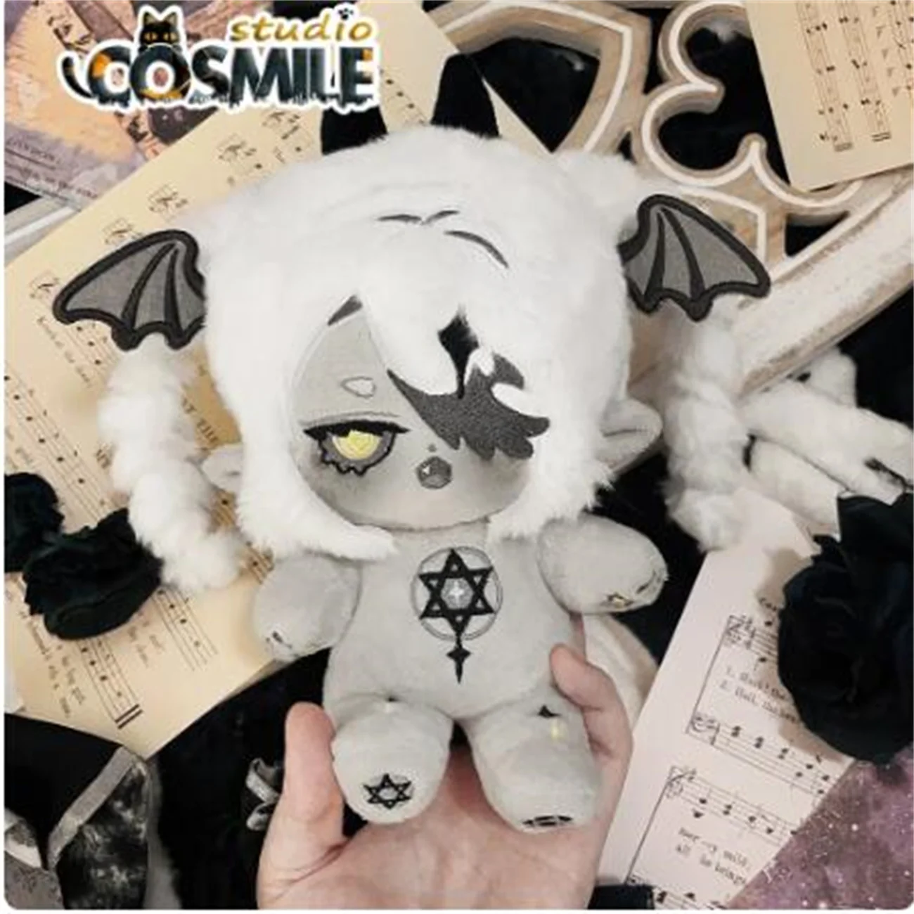 

Oni Akuma Devil Demon Monster Gothic Punk Subculture Stuffed Plushie 20cm Plush Doll Body Toy Nov