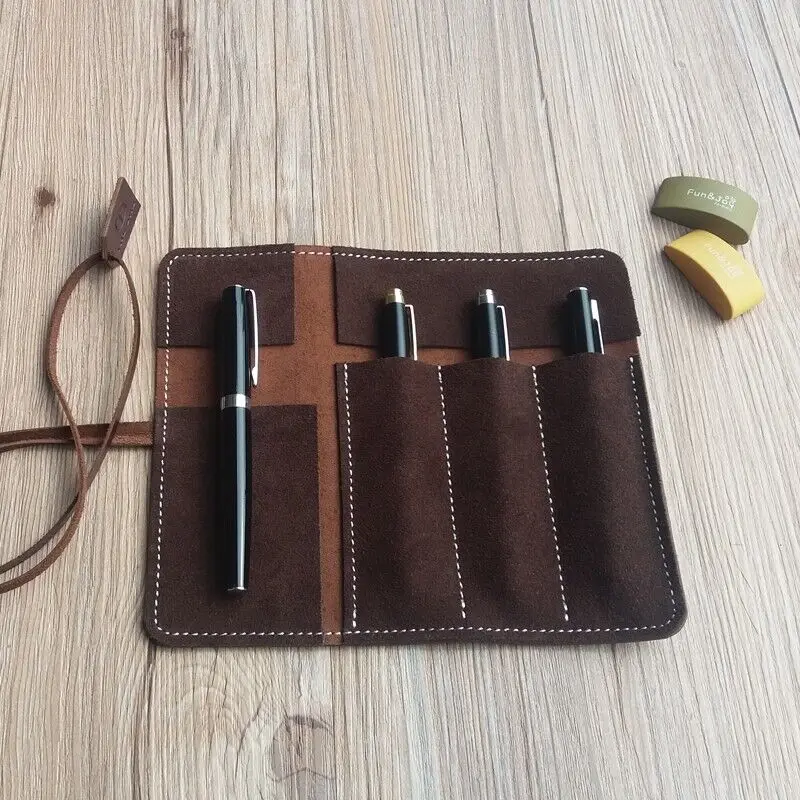 

Ретро чехол из натуральной кожи для телефона, сумки для хранения, сумка для Кисточки для макияжа