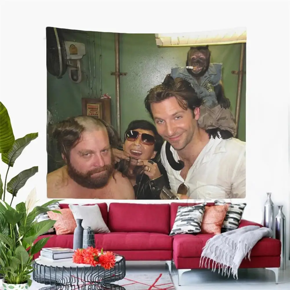 Художественный постер из фильма Hangover Настенный декор в эстетике гобелен