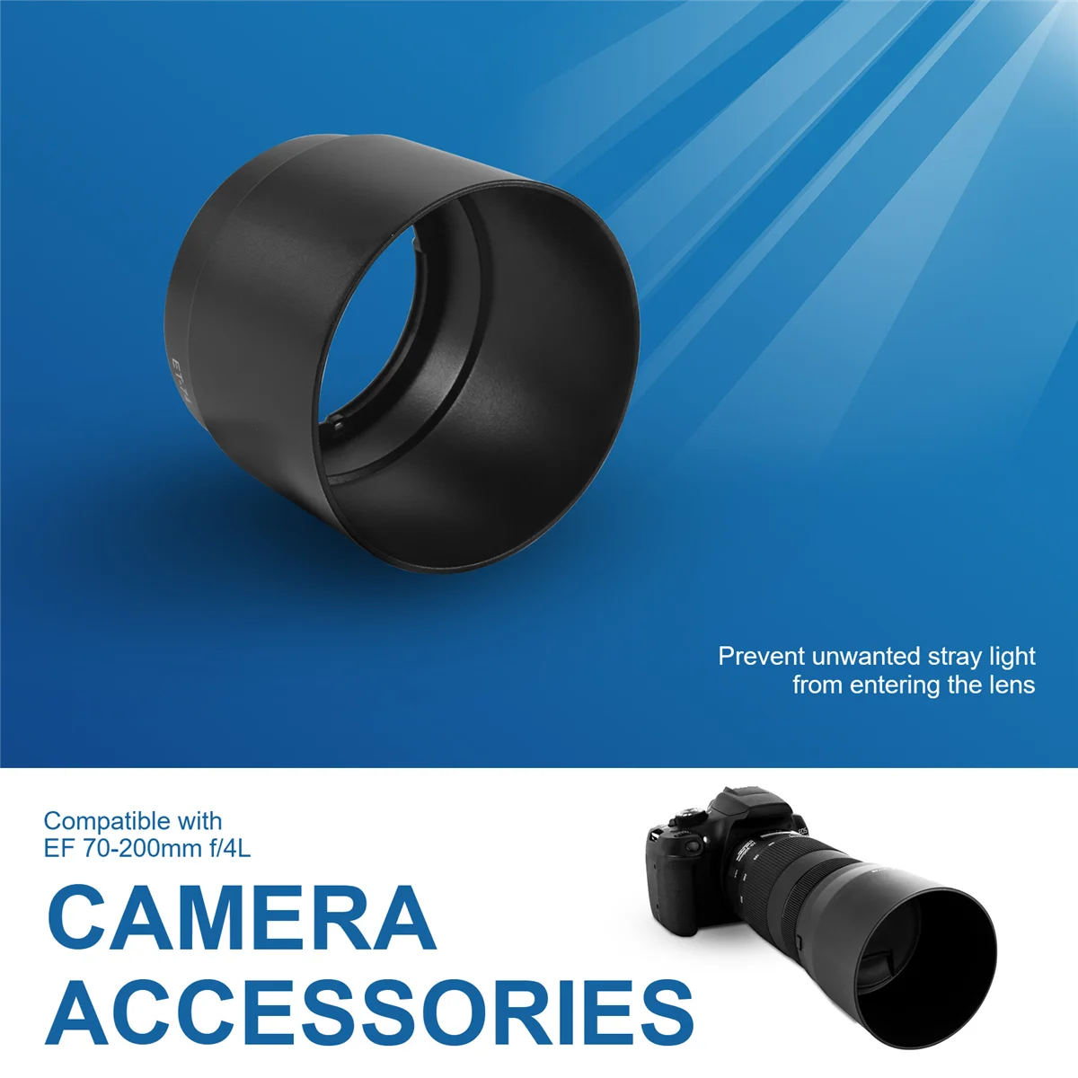 Особая бленда HeavyStar для объектива Canon EF 70-200 мм f/4L ET-74