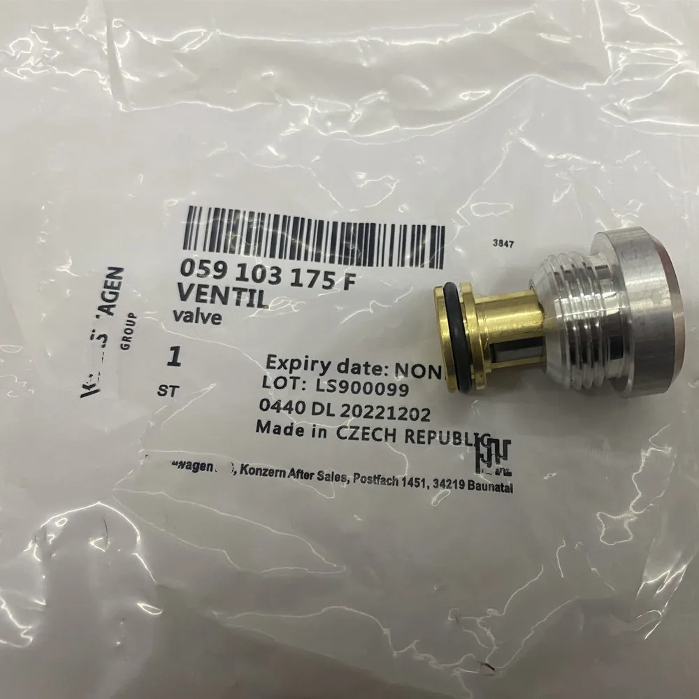 Фото Новый Клапан масляного давления 059103175F для 2,5 TDI Audi A4 A5 A6 A8 Q5 для VW Passat SKODA AYM AFB AKN 059103175A №2