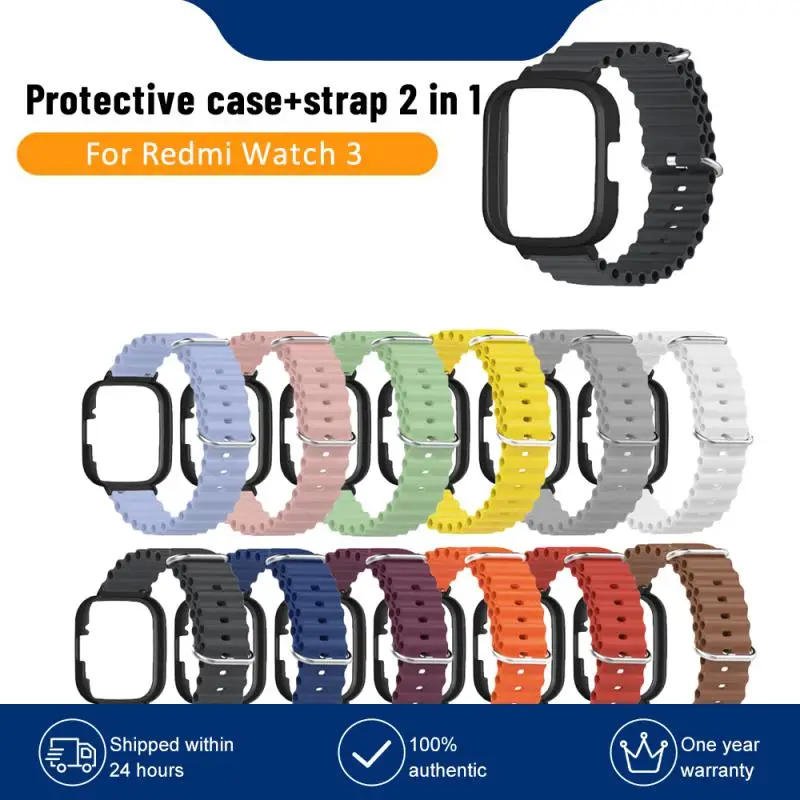 

Спортивный эластичный браслет для Redmi Watch 3, модный сменный ремешок, новый силиконовый чехол для смарт-часов, портативный браслет 2023
