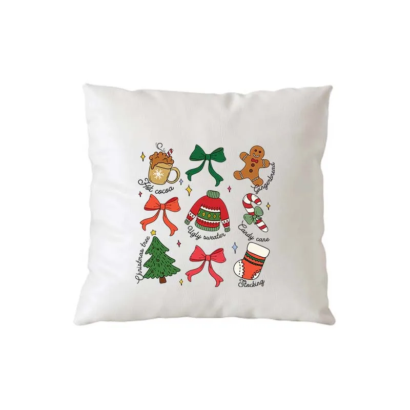 Рождественская железная нашивка с принтом футболки капюшоном серия пряников дом