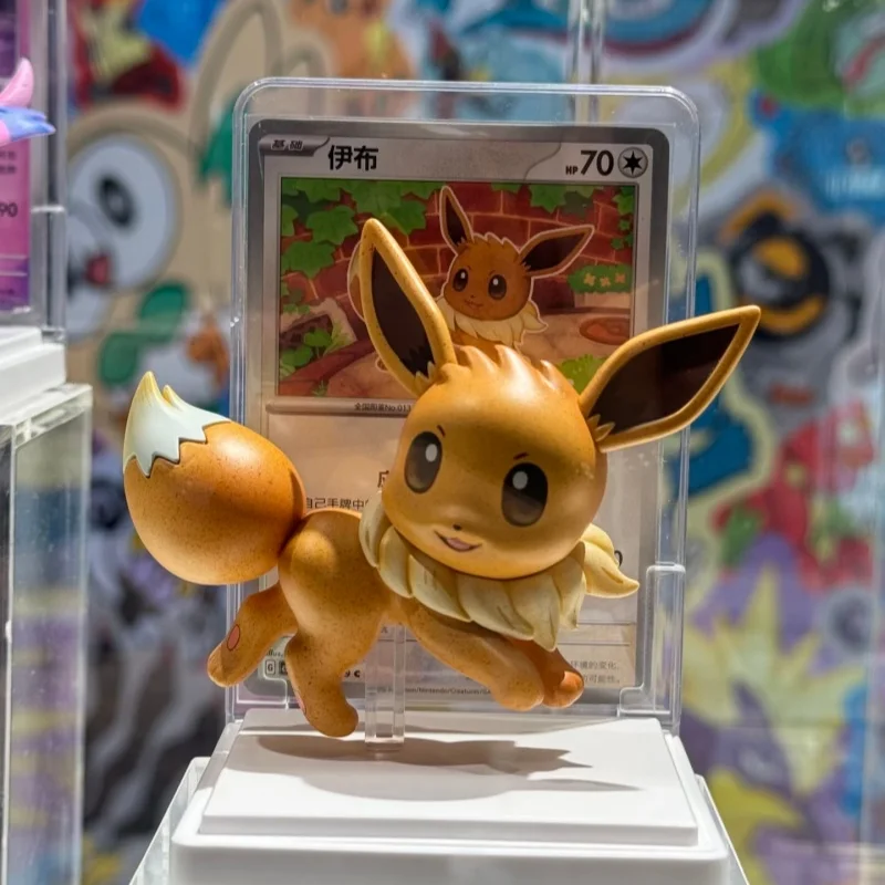 Коллекционный набор Pokemon 2026: Оригинальный Eevee Set PTCG Dream Brush Blind Box, Третья серия, Аниме-модель для демонстрации, Подарок на день рождения (art.: 3920dca4ded4f) - 3920dca4ded4f
