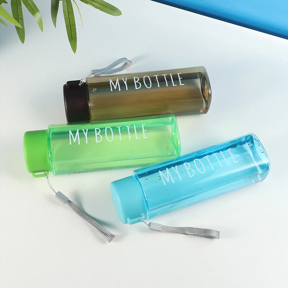 500 мл Мужская Женская пластиковая стандартная спортивная чашка для воды бутылка