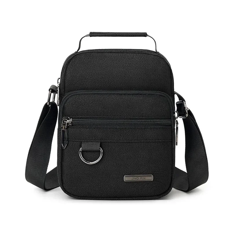 Сумка на плечо Мужская холщовая мессенджер ремне Многофункциональный саквояж