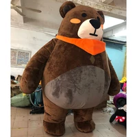fat bear mascot inflatable costume cartoon doll costume walking animation cosplay custom stage performance props