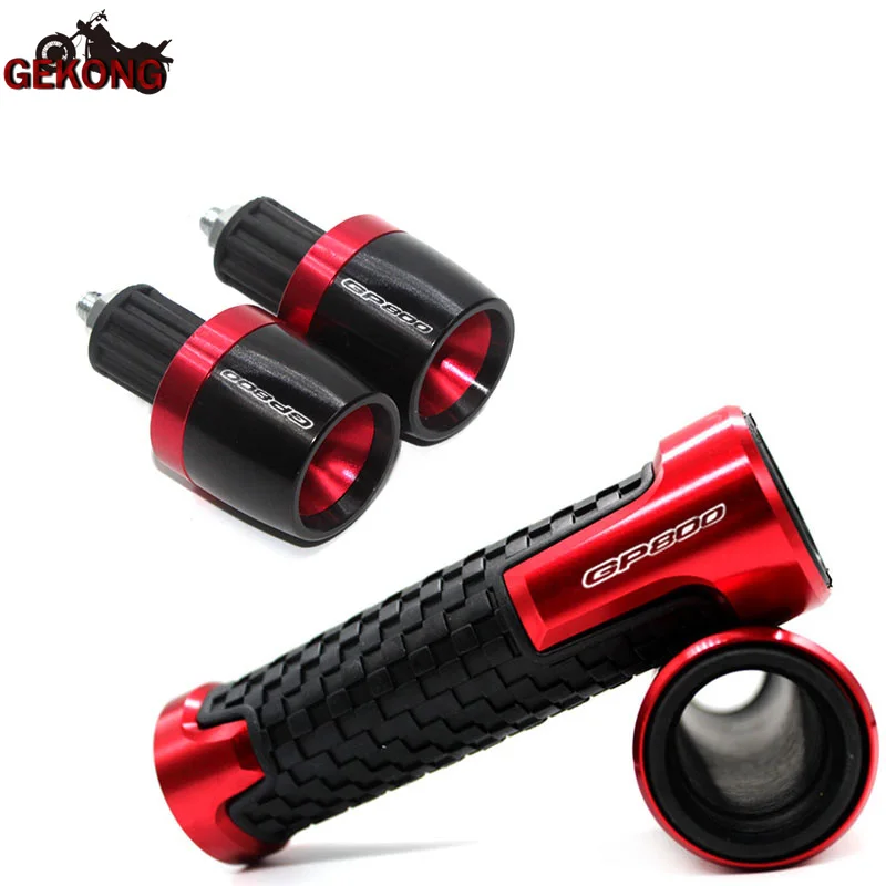 

For GILERA GP800 GP 800 Motorcycle 7/8'' 22mm Motorcycle Handlebar Hand Grips Handle Bar End Cap