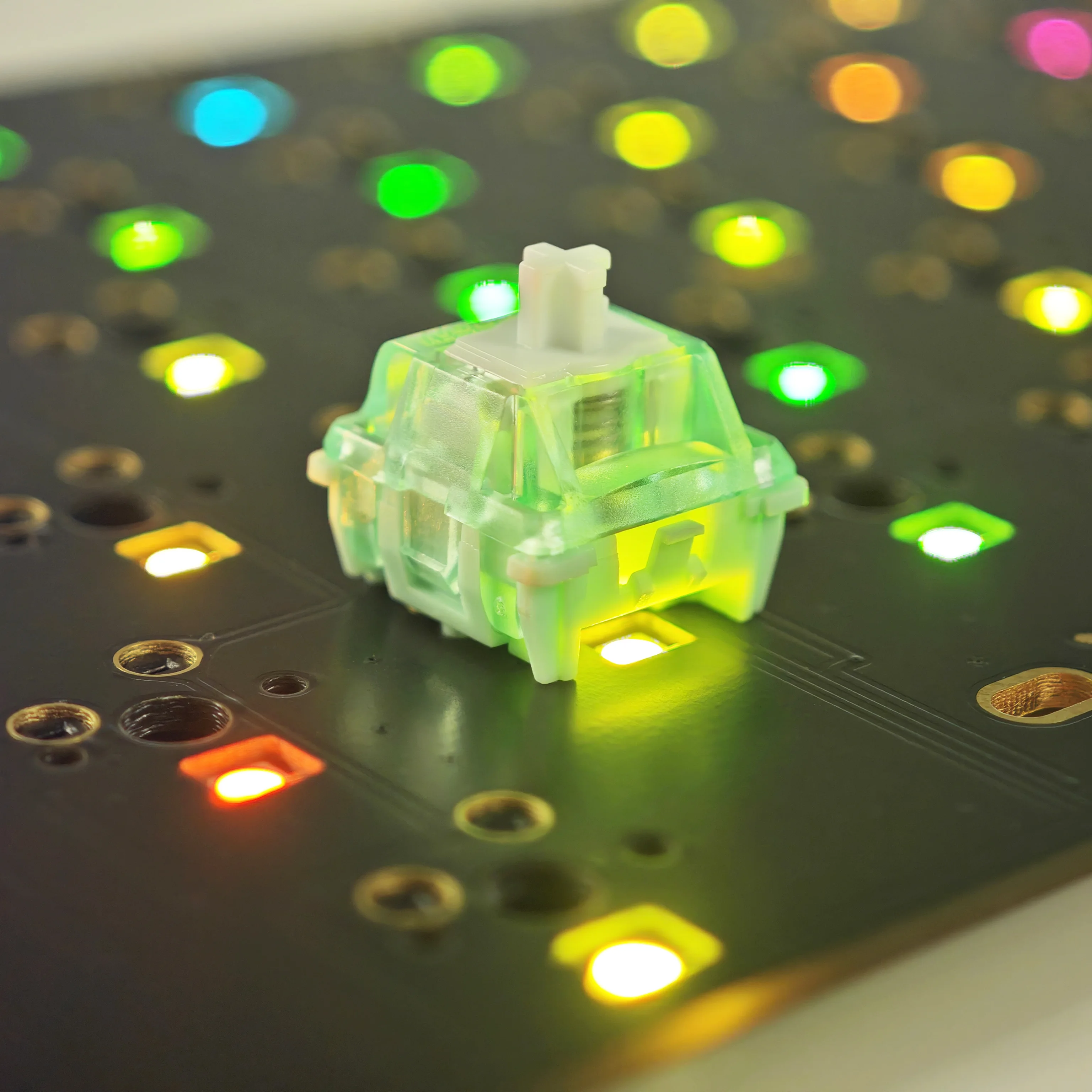 Магнитный переключатель Gateron Jade Pro RGB линейная механическая клавиатура сделай сам