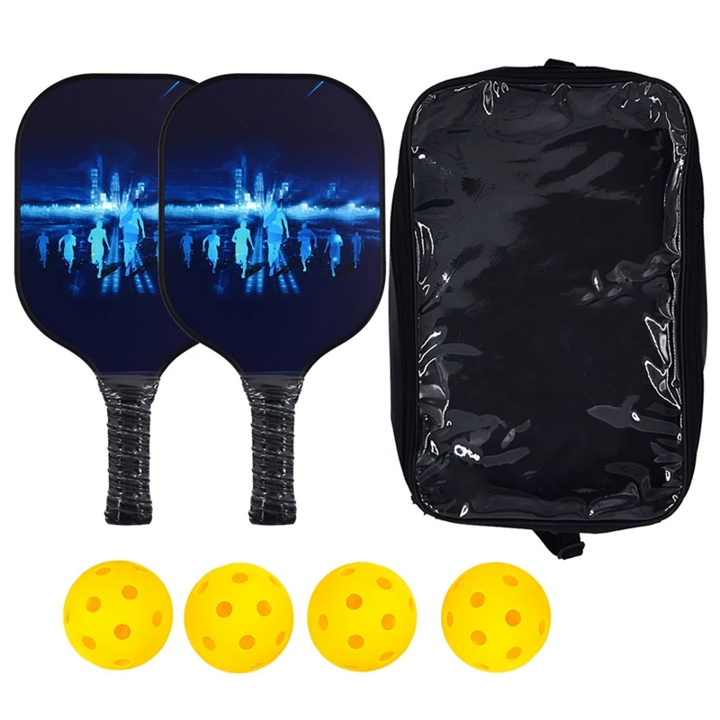 

Pickleball Paddle Carbon Fiber Surface PP Honeycomb Core For Men Women Training Accessories