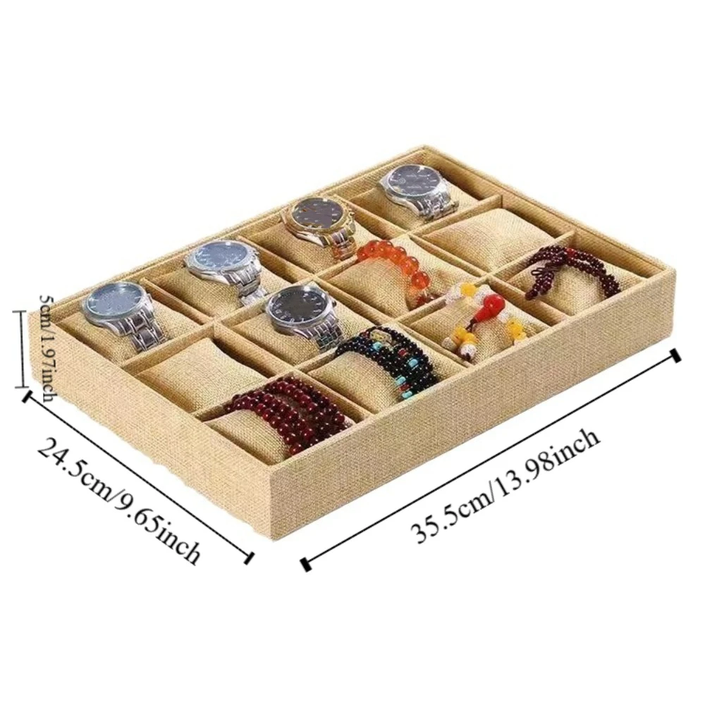 Твердый разделенный органайзер для часов браслетов байковые браслеты держатель