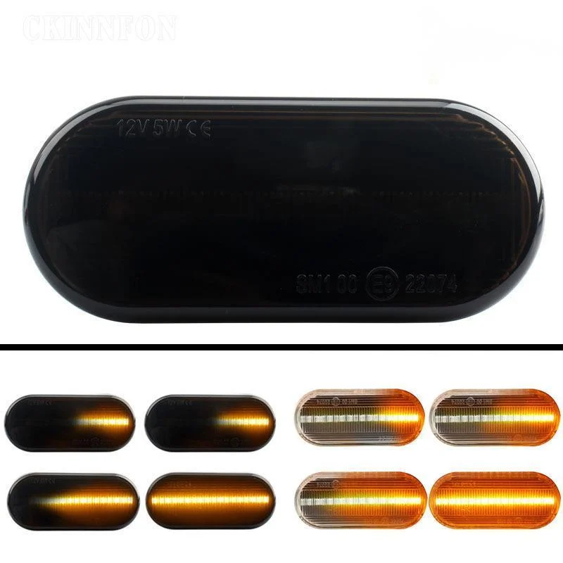 

30Pcs/lot Led Dynamic Side Marker Turn Signal Light For VW Up Caddy T5 Amarok Jetta Golf 3 4 Fox Beetle Lupo Sharan Passat Vento