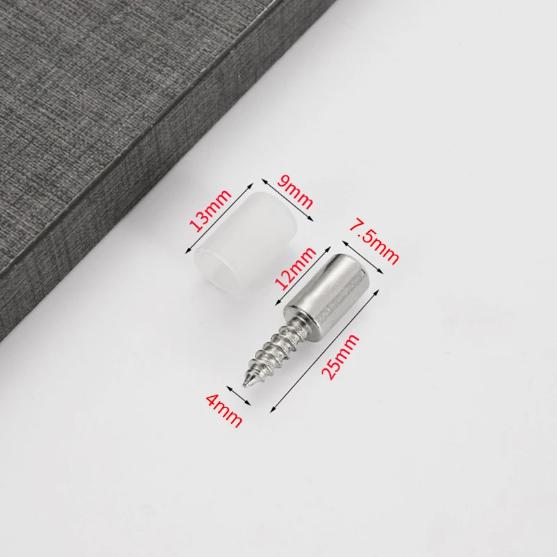 Крестообразный Самонарезающий винт с резиновым рукавом поддержка ламината