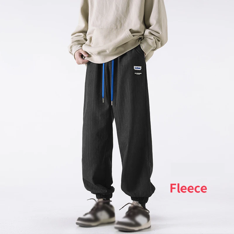 

Брюки Wetailor мужские в полоску, повседневные теплые спортивные тренировочные штаны в стиле Харадзюку, брюки для скейтборда, в американском стиле, большие размеры