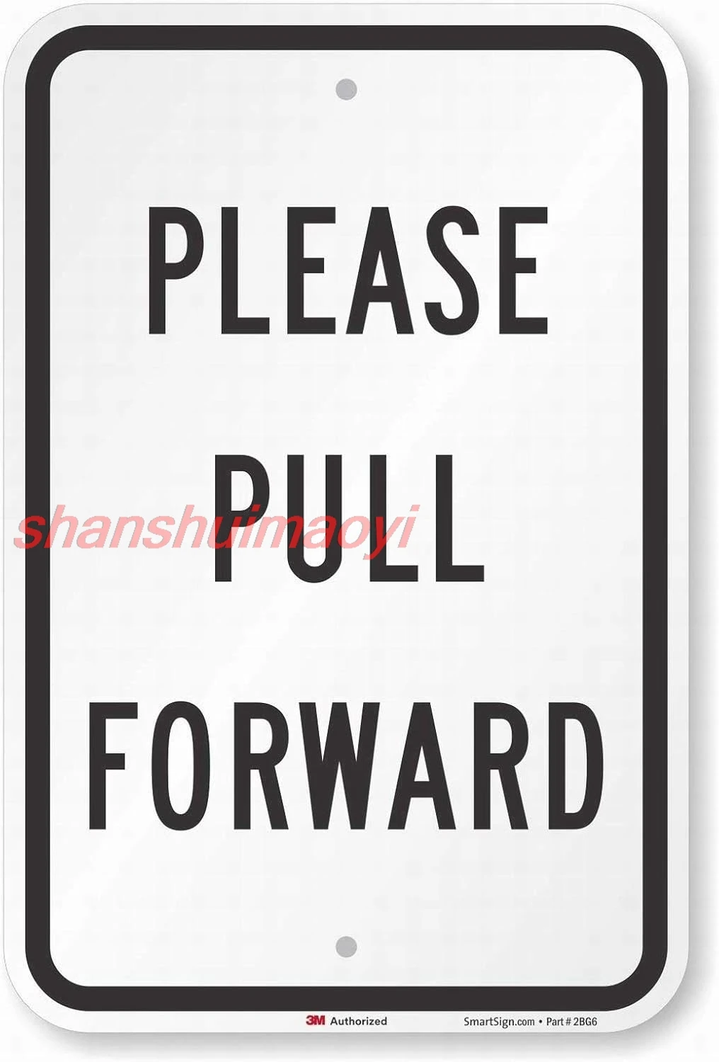 Жестяной знак &quotПредупреждение&quot SHAN