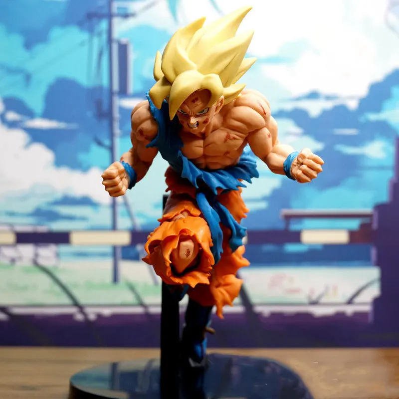 

Anime Dragon Ball Z Figure Goku Assault 50th Anniversary Commemorative Ver PVC Action Figure DBZ Fans Collect Model