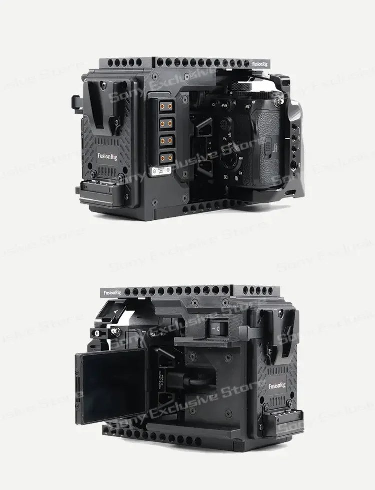 FusionRig для Sony A7M4/A7S3 модуль расширения клетки кролика cineback