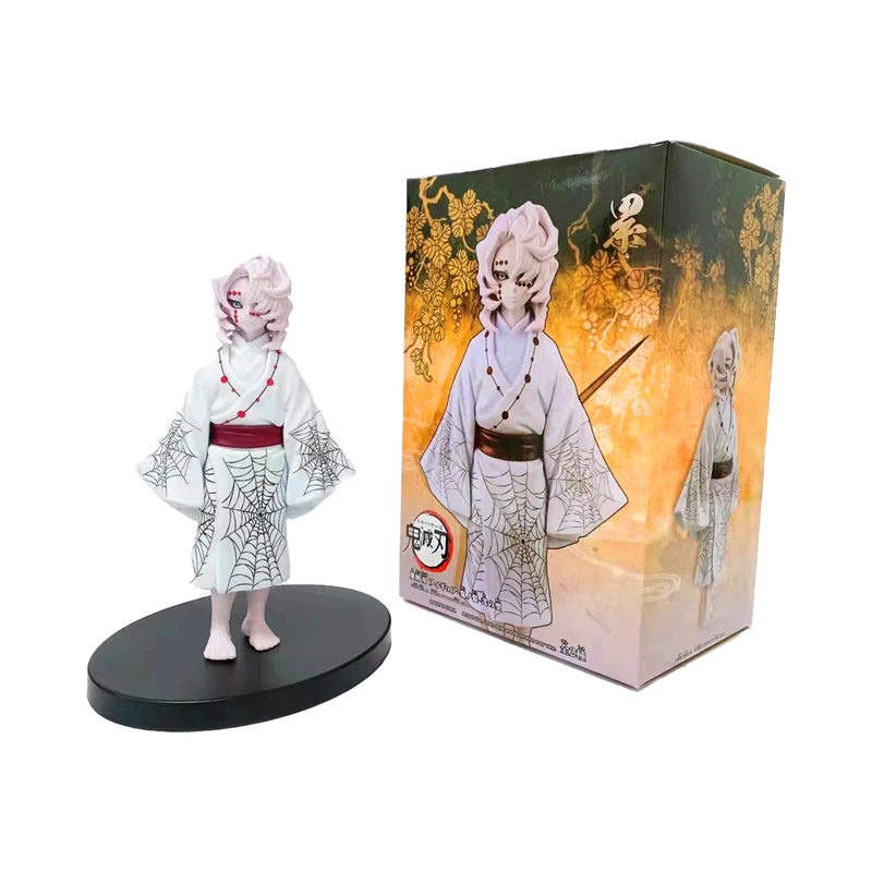 

Новинка 15 см фигурка Juuni Kitsuki Rui Аниме Фигурка убийца демонов ПВХ Модель Kimetsu No Yaiba игрушки Фигурки героев