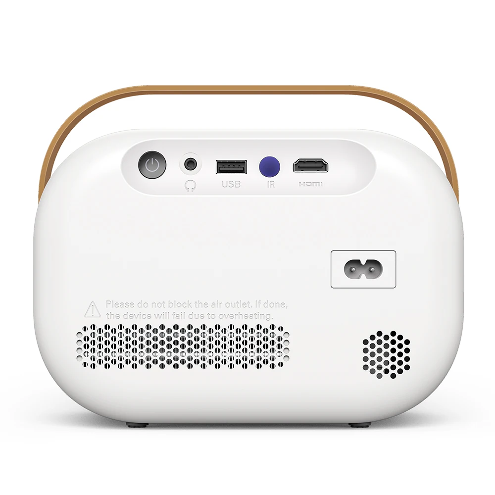 Мини-проектор BlitzWolf с Wi-Fi Full HD 2 4x1920 P динамика 1080 ANSI Android 200