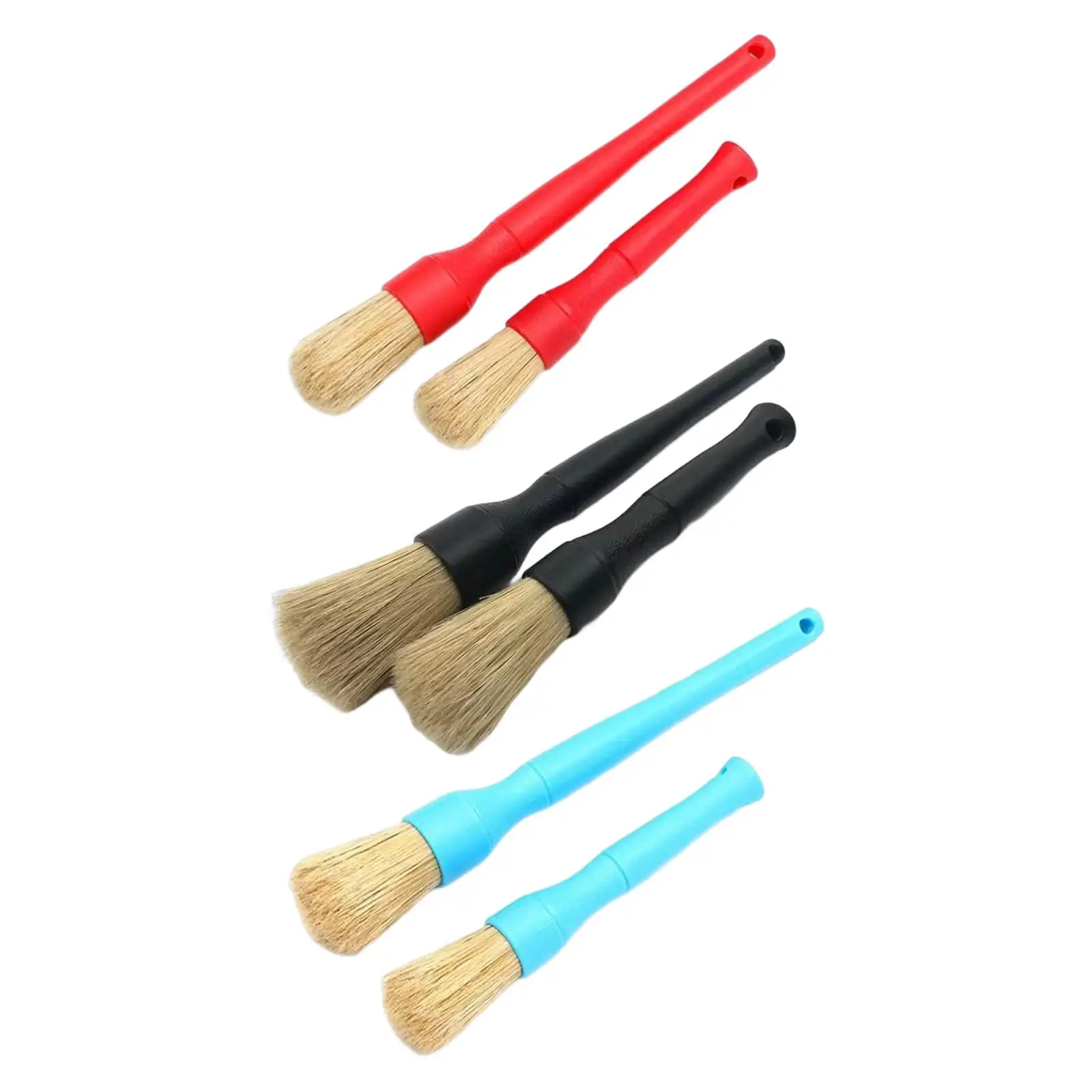 

2x Car Automobile Detailing Brush with Hole Handy Tool for #Automotive
