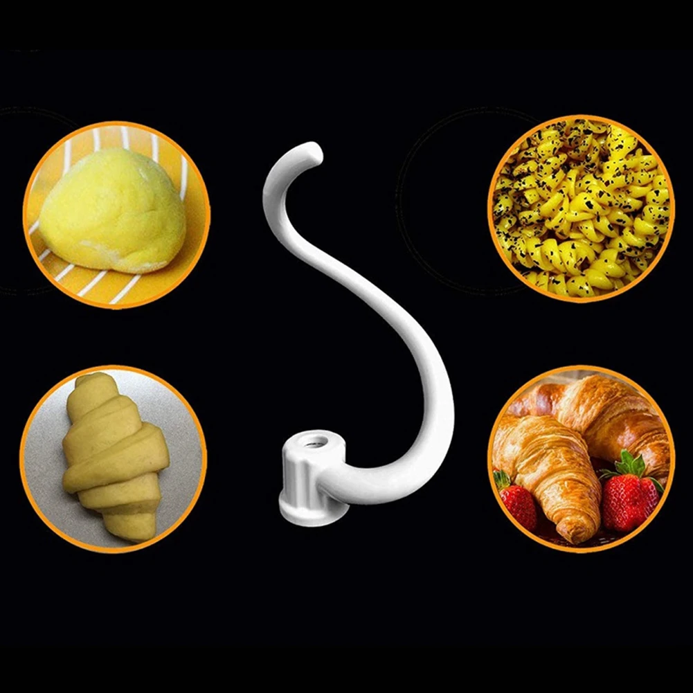 Металлический крючок для теста со спиральным покрытием вертикального