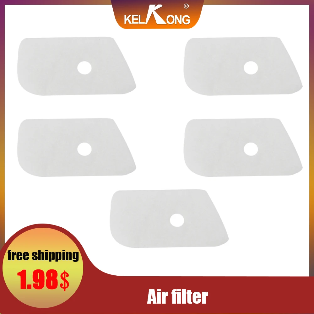 

KELKONG 5Pcs/lot Air Filter Fit HUSQVARNA 125 125C 125E 125L 125LD 125LDX 128 128C 128CD 128L 128LD 124L 124C Trimmer Strimmer