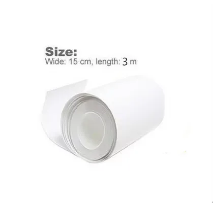 Автомобильная полиуретановая прозрачная защита от царапин, защитная пленка для края двери, виниловый лист, прозрачная пленка против царапин, 15 см