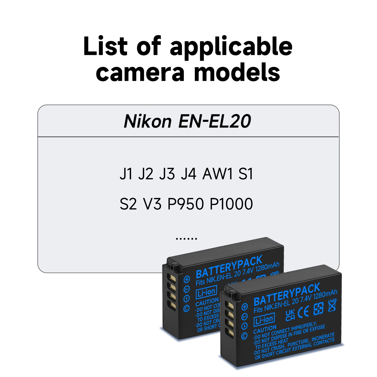 PALO EN-EL20 EN-EL20A EN EL20 аккумулятор и 2 слота коробка зарядное устройство для Nikon Coolpix P1000