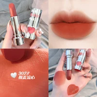 pink sweetheart lipstick matte velvet waterproof moisturizing long lasting silky easy to apply lipsticks makeup womens cosmetic