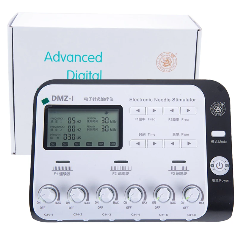 

EMS Tens Massager Electrostimulation Tens Machine Physiotherapy Body Massage Back 6 Output Multi-Functional Electroacupuncture