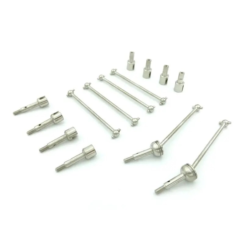 

Metal CVD Drive Shaft Wheel Axle Differential Cup Set for 144001 124019 124018 RC Car Upgrades Parts Accessories