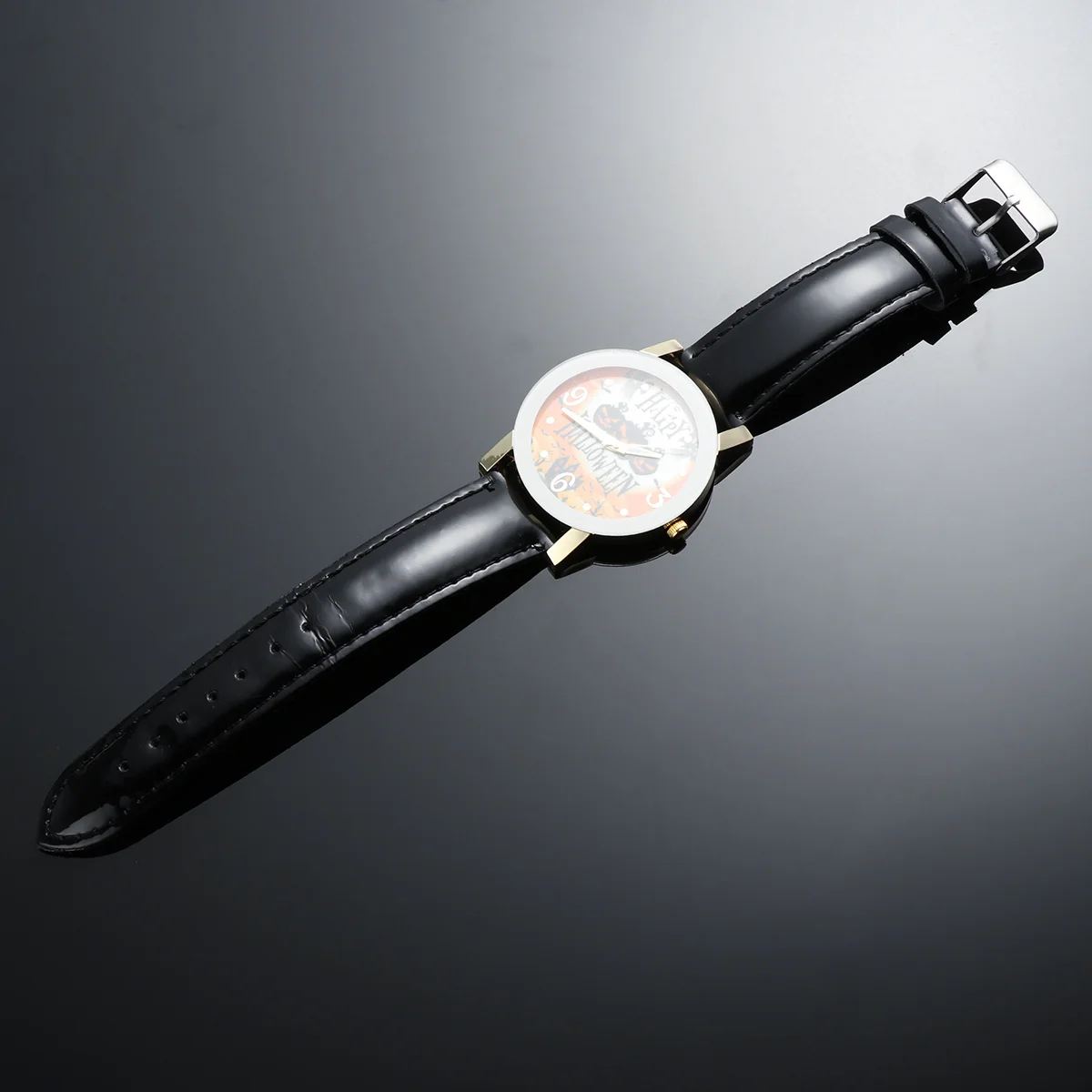 Хэллоуин Кварцевые Часы Тыква Ведьма Замок Женщины Модный Ремень Уникальные