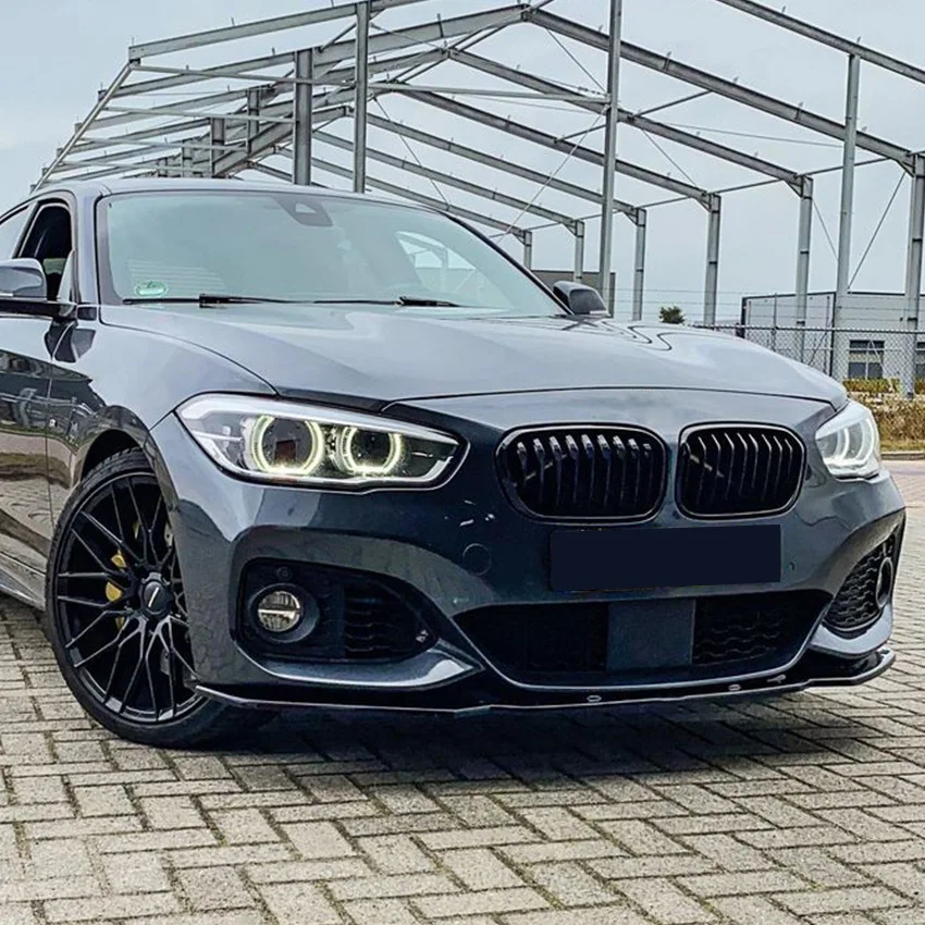 Передний бампер спойлер комплект кузова диффузор разветвитель для BMW 1 серии F20 F21