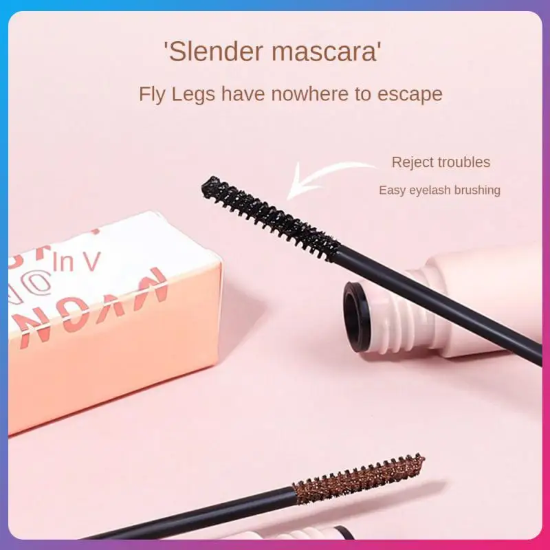 

Fine Texture Spiral Brush Head Design Fine Brush Head Sweat-proof Waterproof 4 Colors Significant Color Mascara Cream Cosmetics
