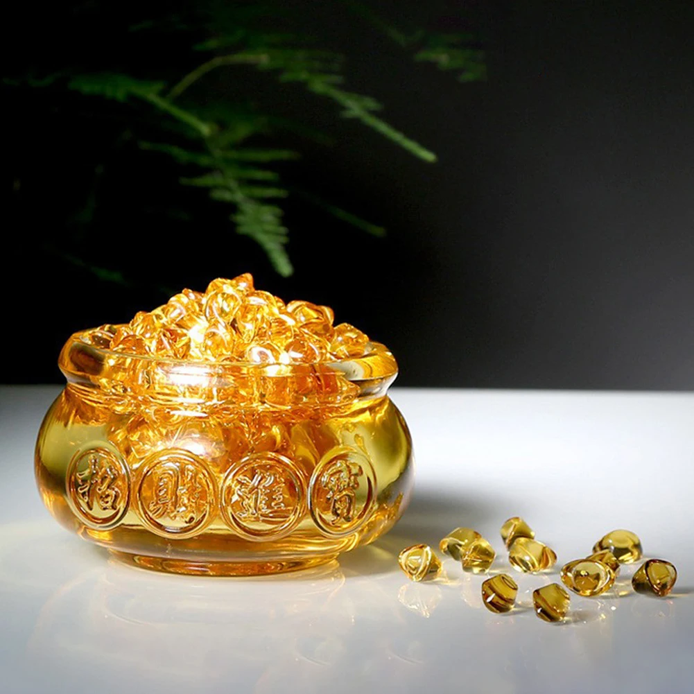 Горшок богатства из стекла