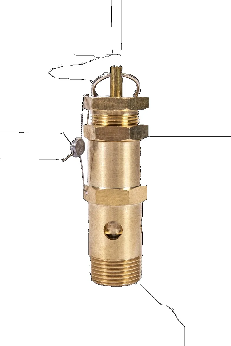 Предохранительный клапан A28X-16TA27W-16TDN25DN32 полностью медная пружина с внешней резьбой a-ir компрессор сброса давления (art.: 3920d3cffd2ed) - 3920d3cffd2ed