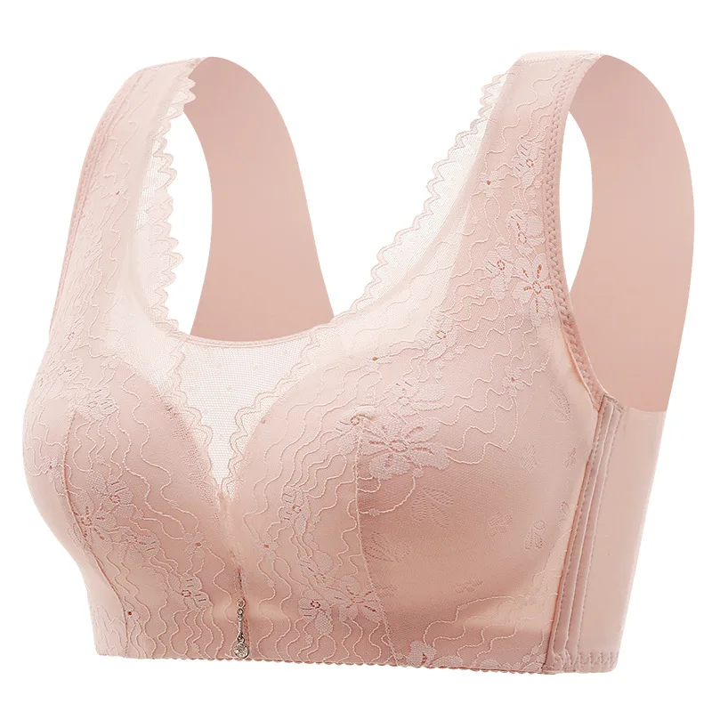 Женский Мягкий Удобный Бюстгальтер Без Косточек Стальных Колец Нижнее Белье Для