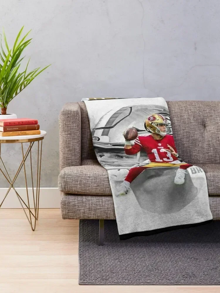 Mr irrelevant Brock Purdy Плед Одеяло