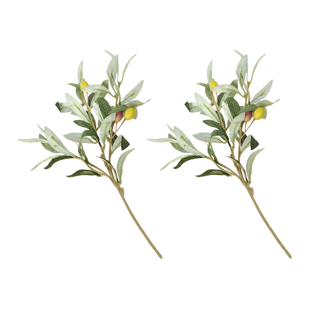 

Olive Faux Greenery Stems Artificial Branches Branchfake Leaves Green Supplies Arrangement Flower Treevasesleaf Bush Farmhouse